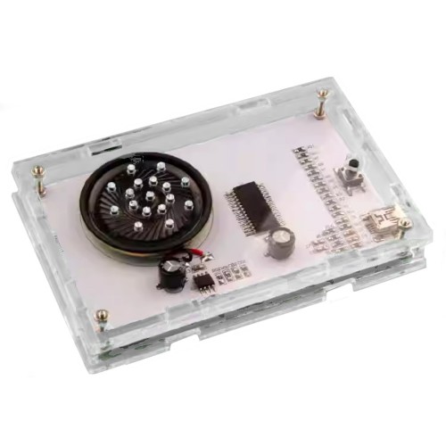 DIY набір FFT LED 12 х 11 із динаміком DIY набір FFT LED 12 х 11 із динаміком